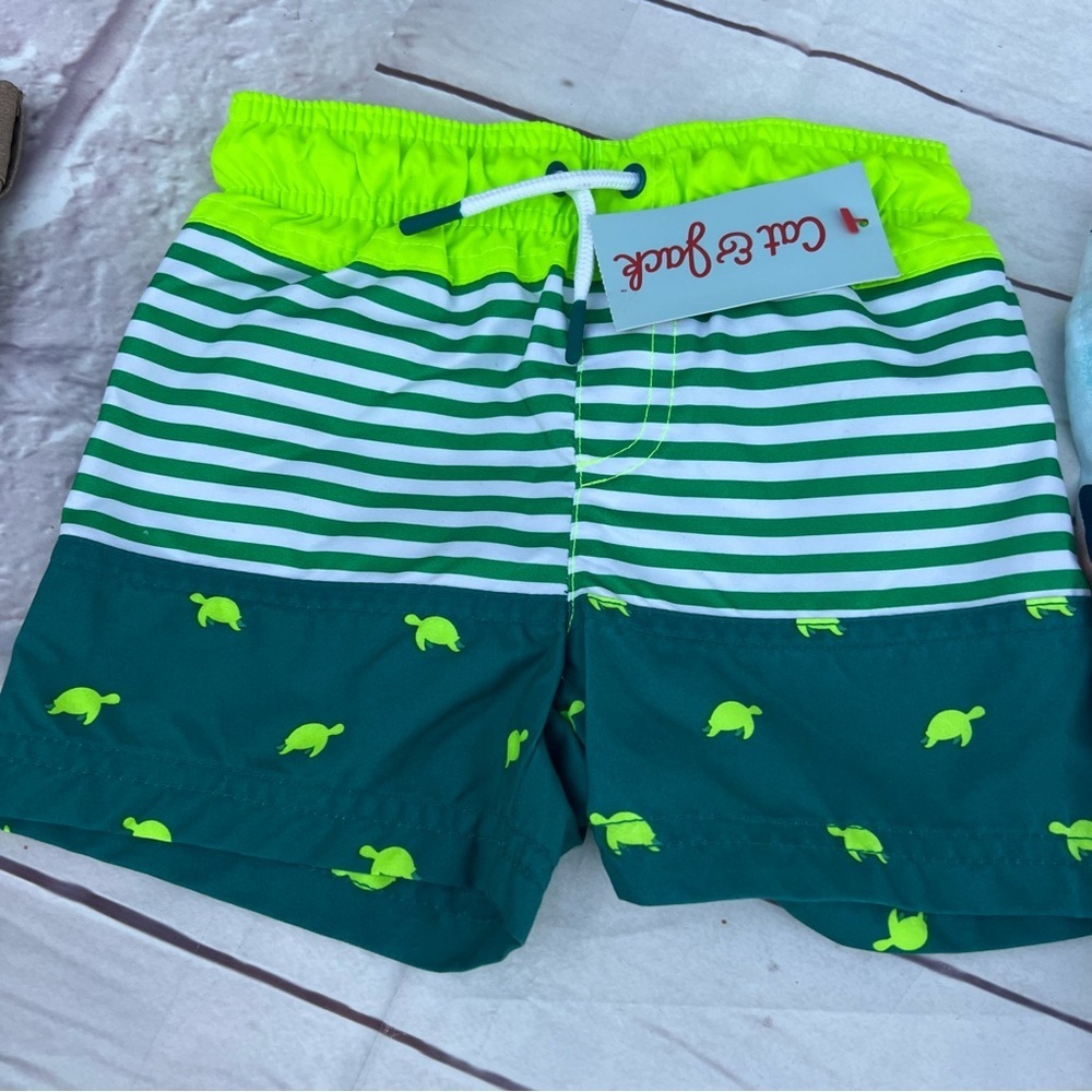 Kids' Summer Swimming Shorts Bundle Set Quick Dry Tan Shorts All New With Tags - Picture 5 of 7